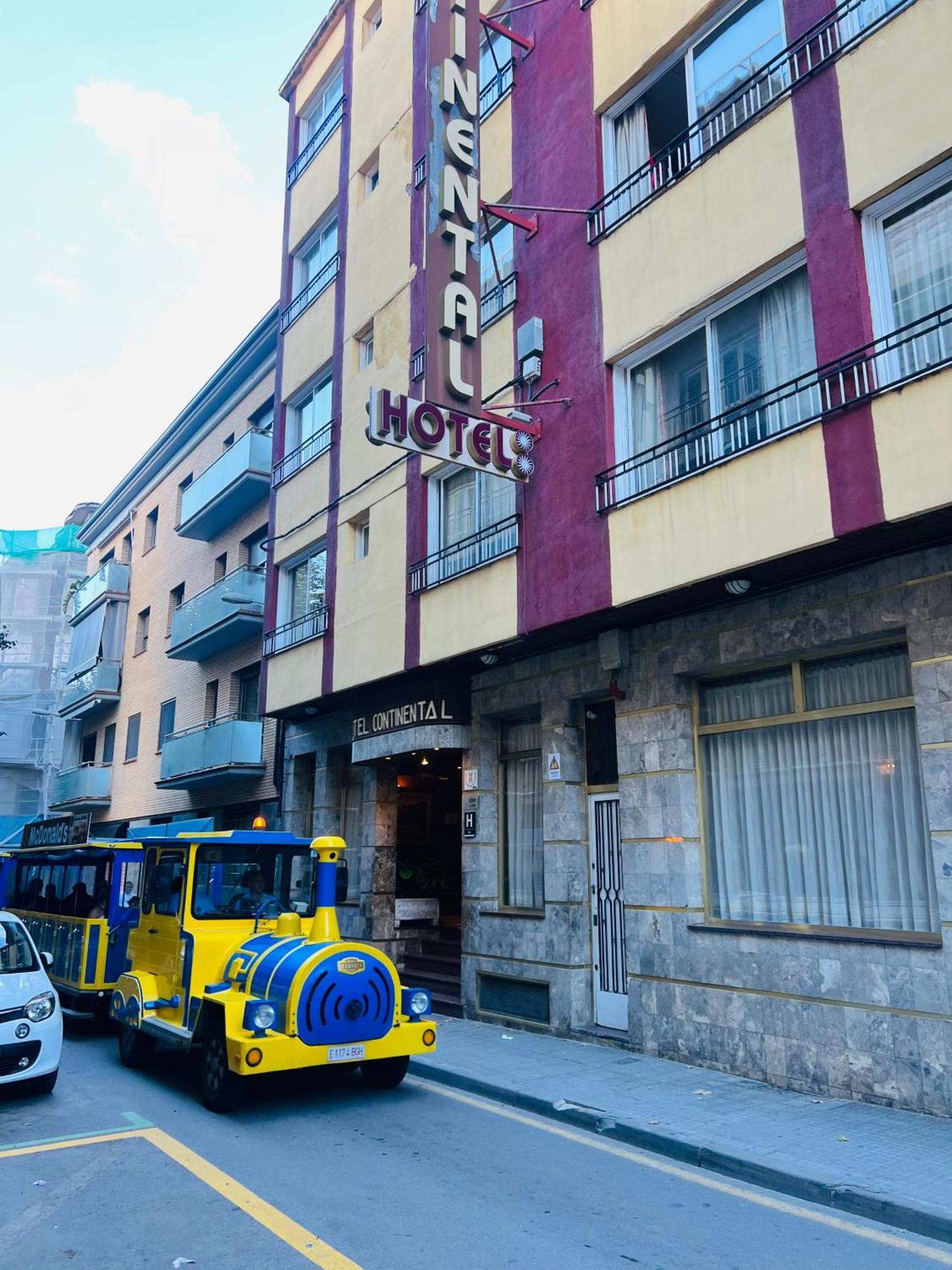 Hotel Continental Calella Exteriér fotografie